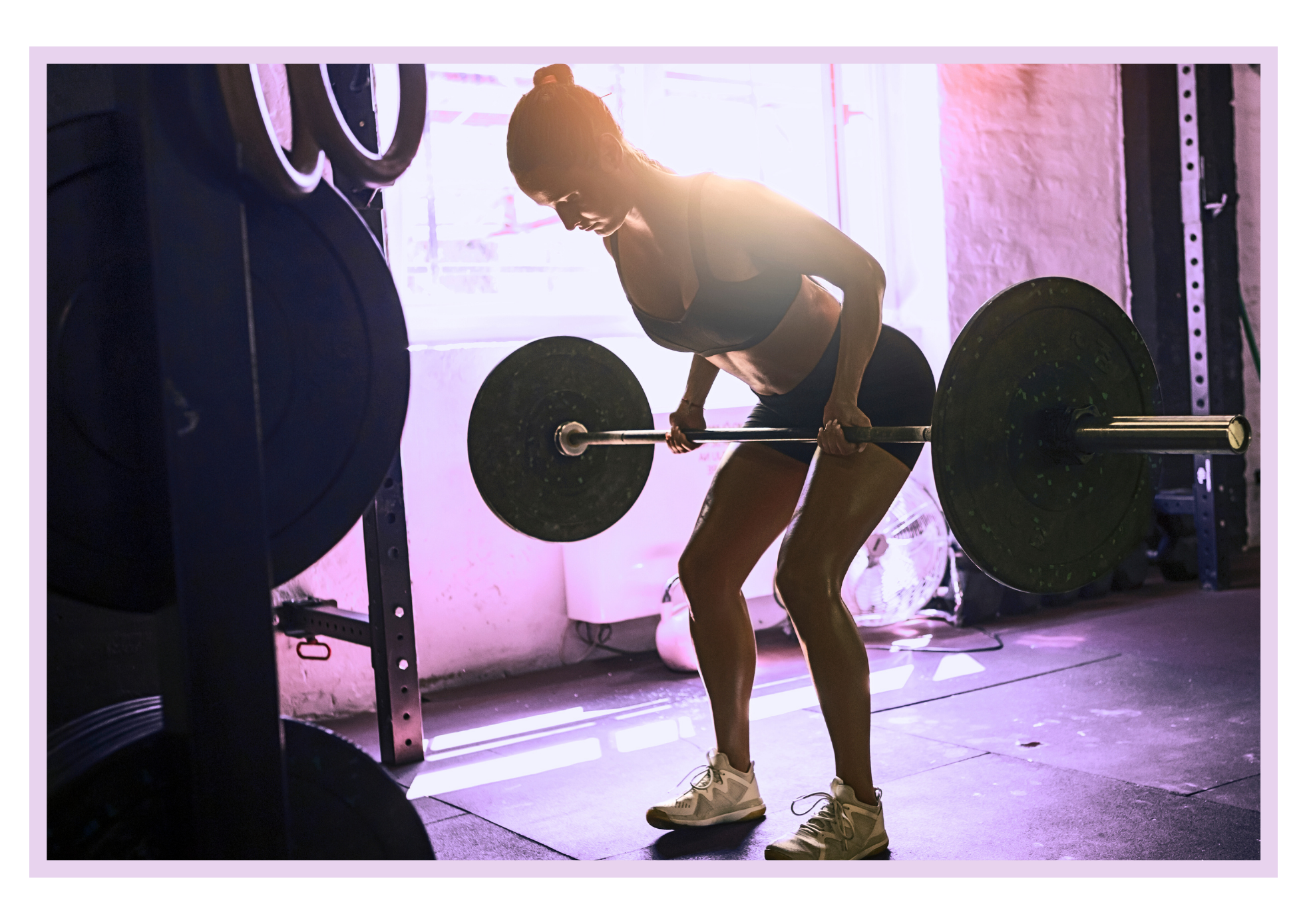 Personal training using a barbell